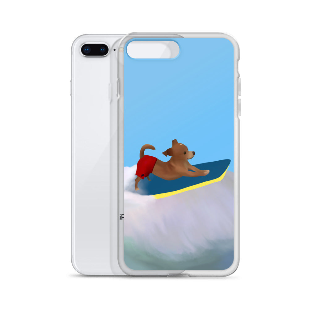 Surfin' Bean iPhone Case