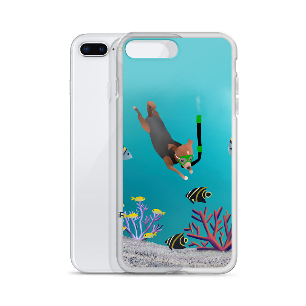 Scuba Bean iPhone Case