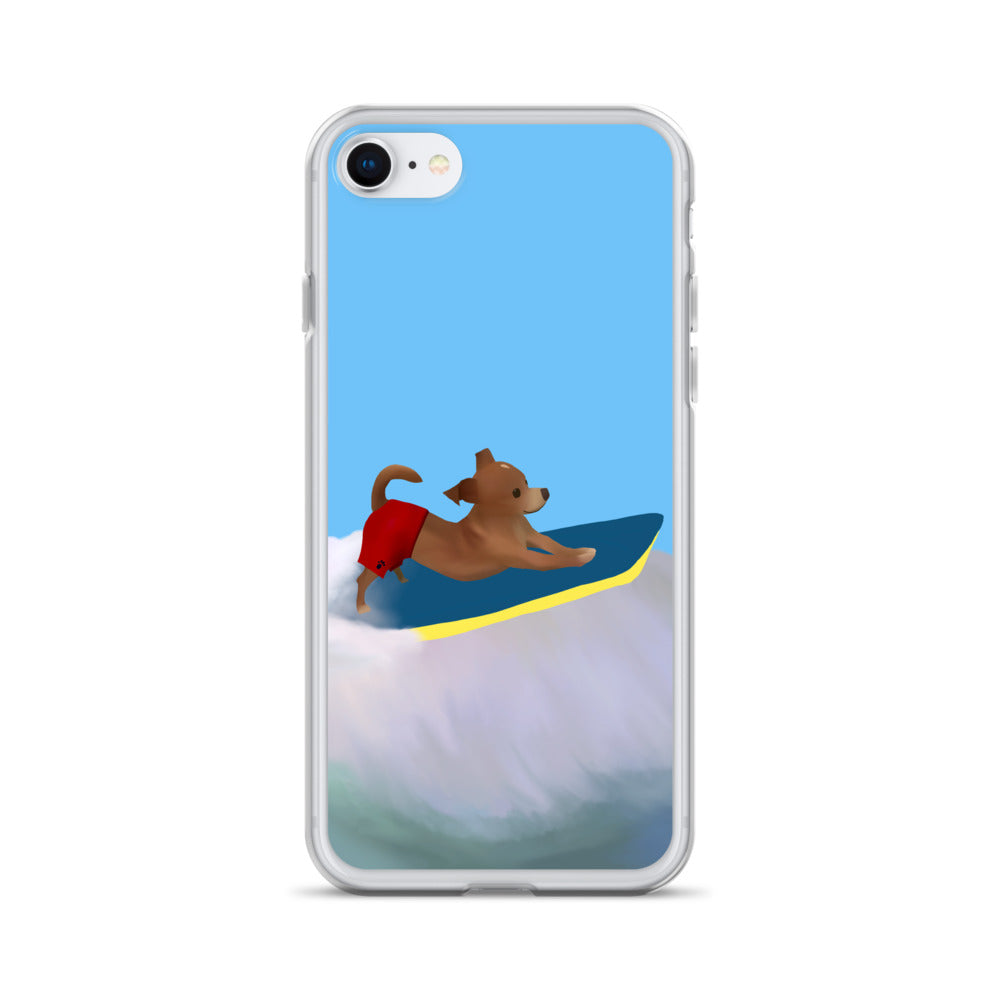 Surfin' Bean iPhone Case