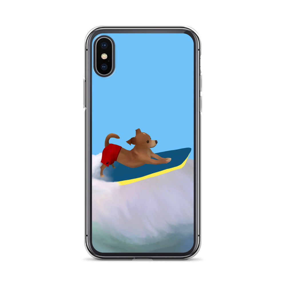 Surfin' Bean iPhone Case