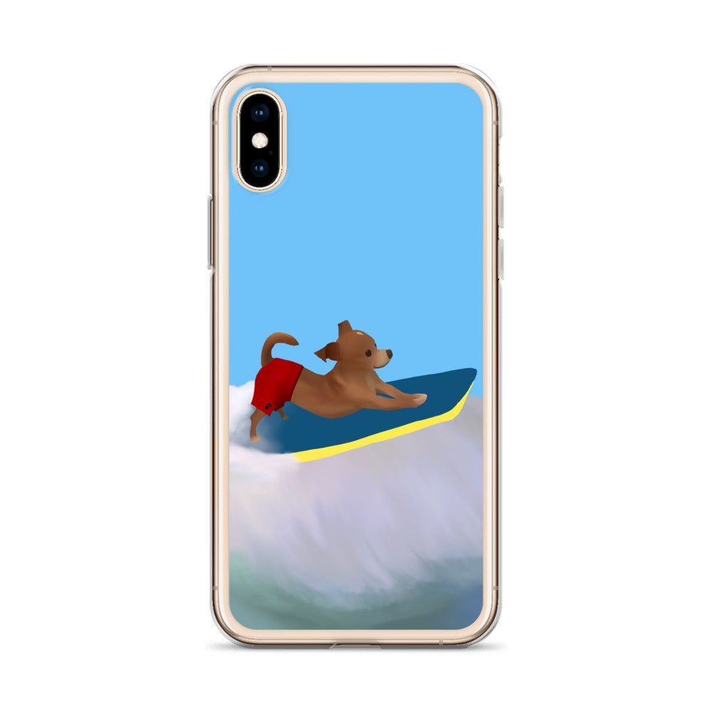 Surfin' Bean iPhone Case