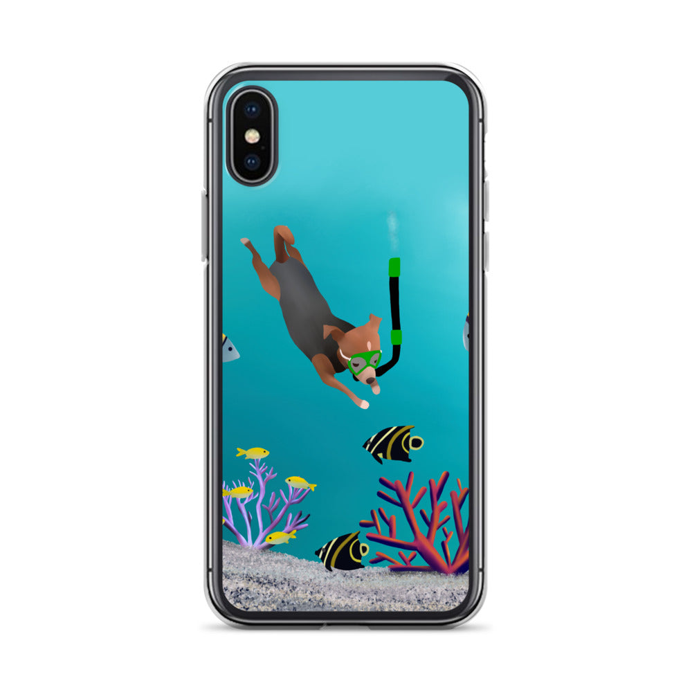 Scuba Bean iPhone Case