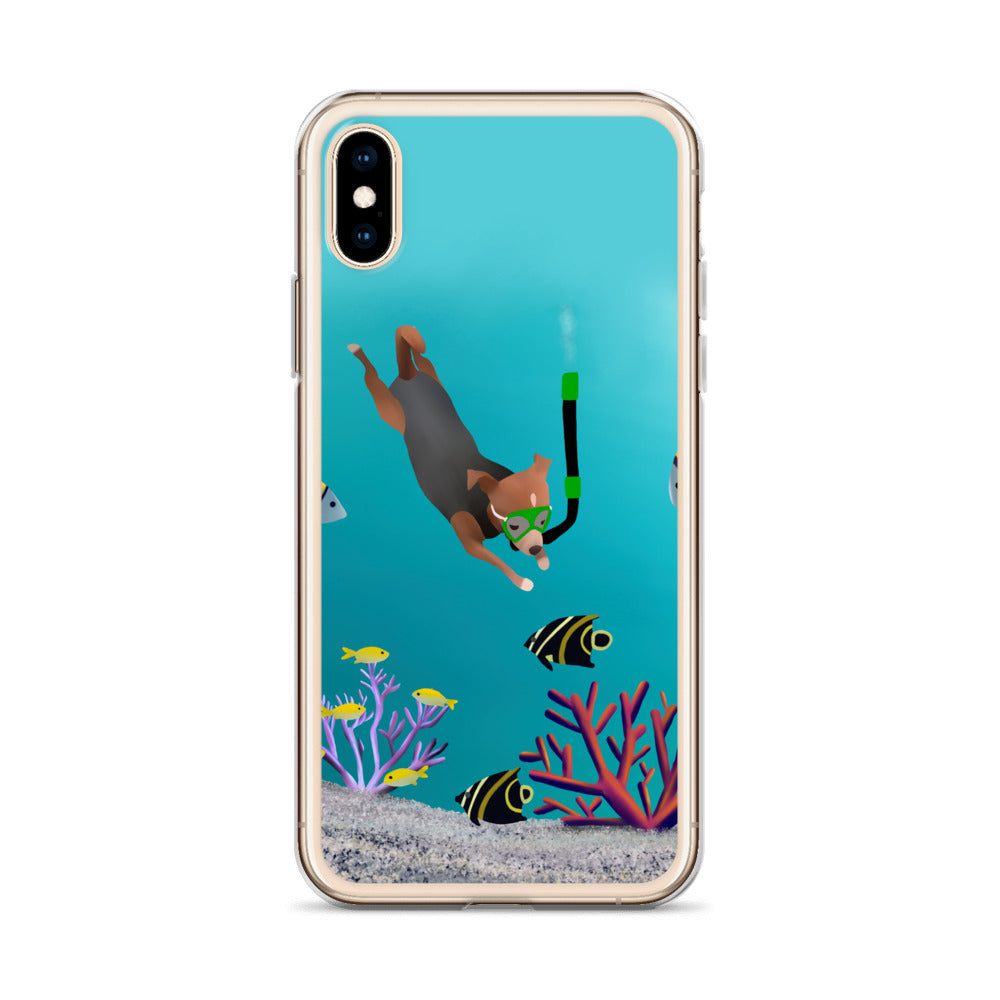 Scuba Bean iPhone Case