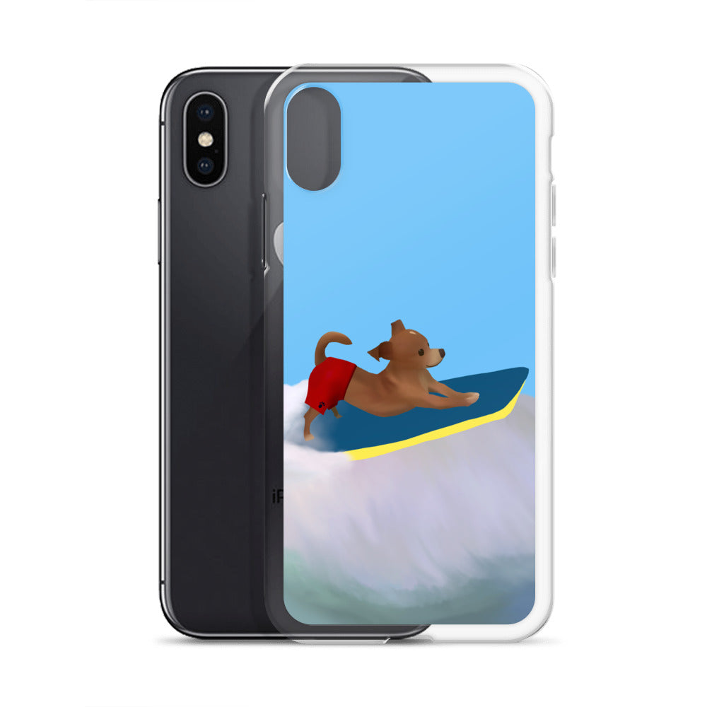 Surfin' Bean iPhone Case