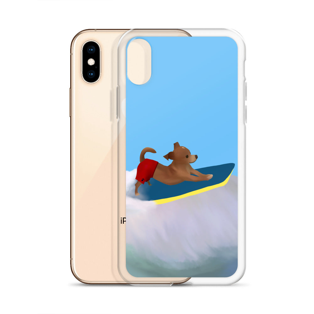 Surfin' Bean iPhone Case