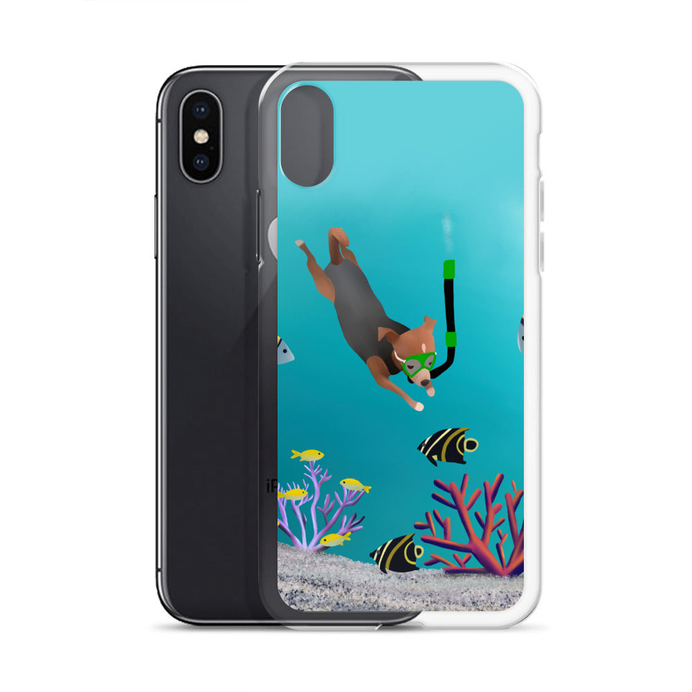 Scuba Bean iPhone Case