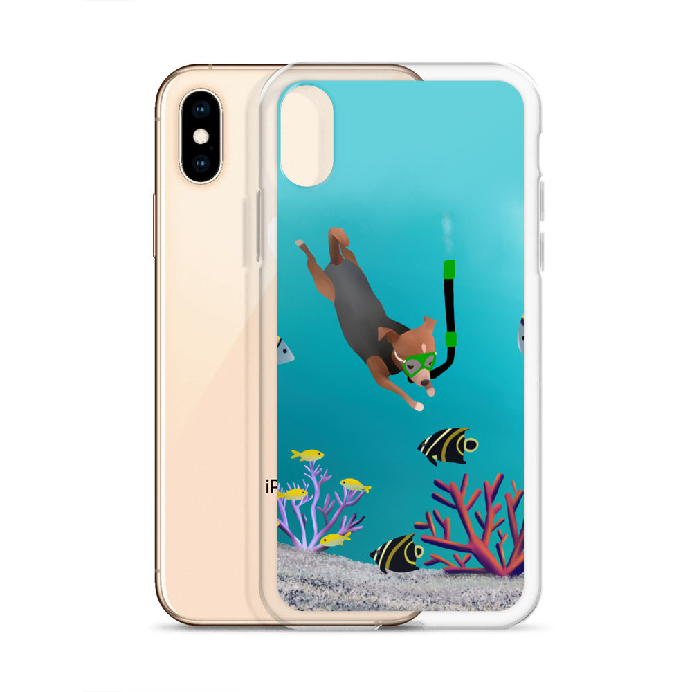 Scuba Bean iPhone Case