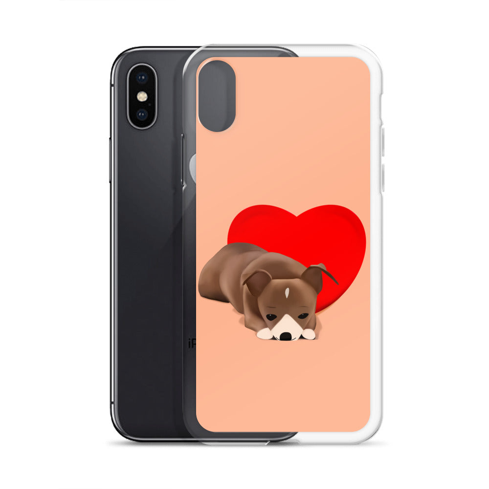 Sweet Heart Bean iPhone Case