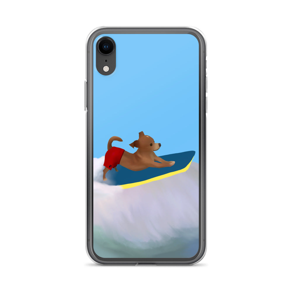 Surfin' Bean iPhone Case