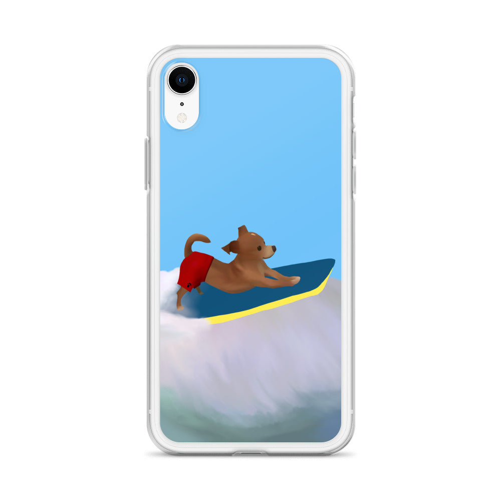 Surfin' Bean iPhone Case