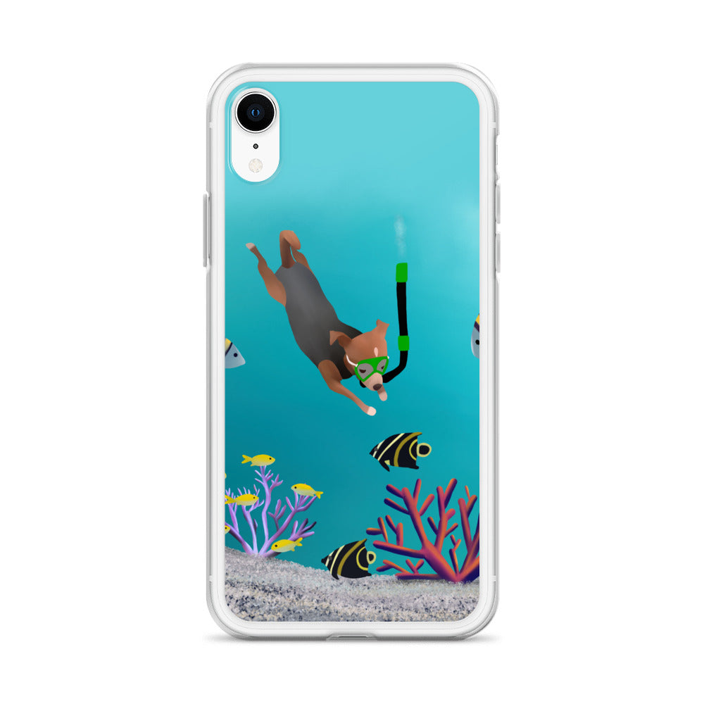 Scuba Bean iPhone Case