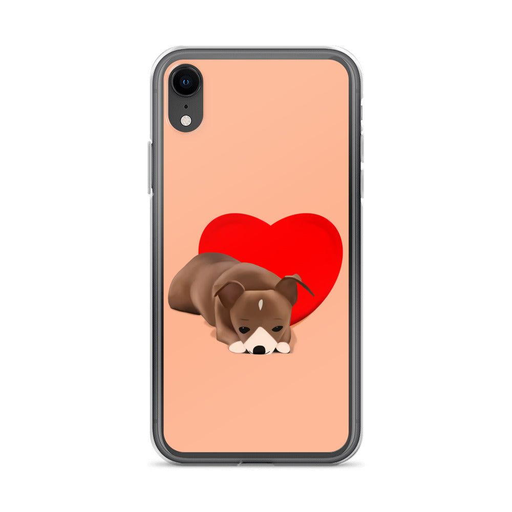 Sweet Heart Bean iPhone Case