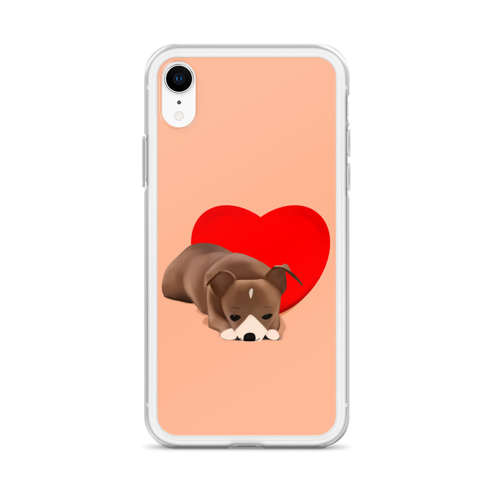 Sweet Heart Bean iPhone Case