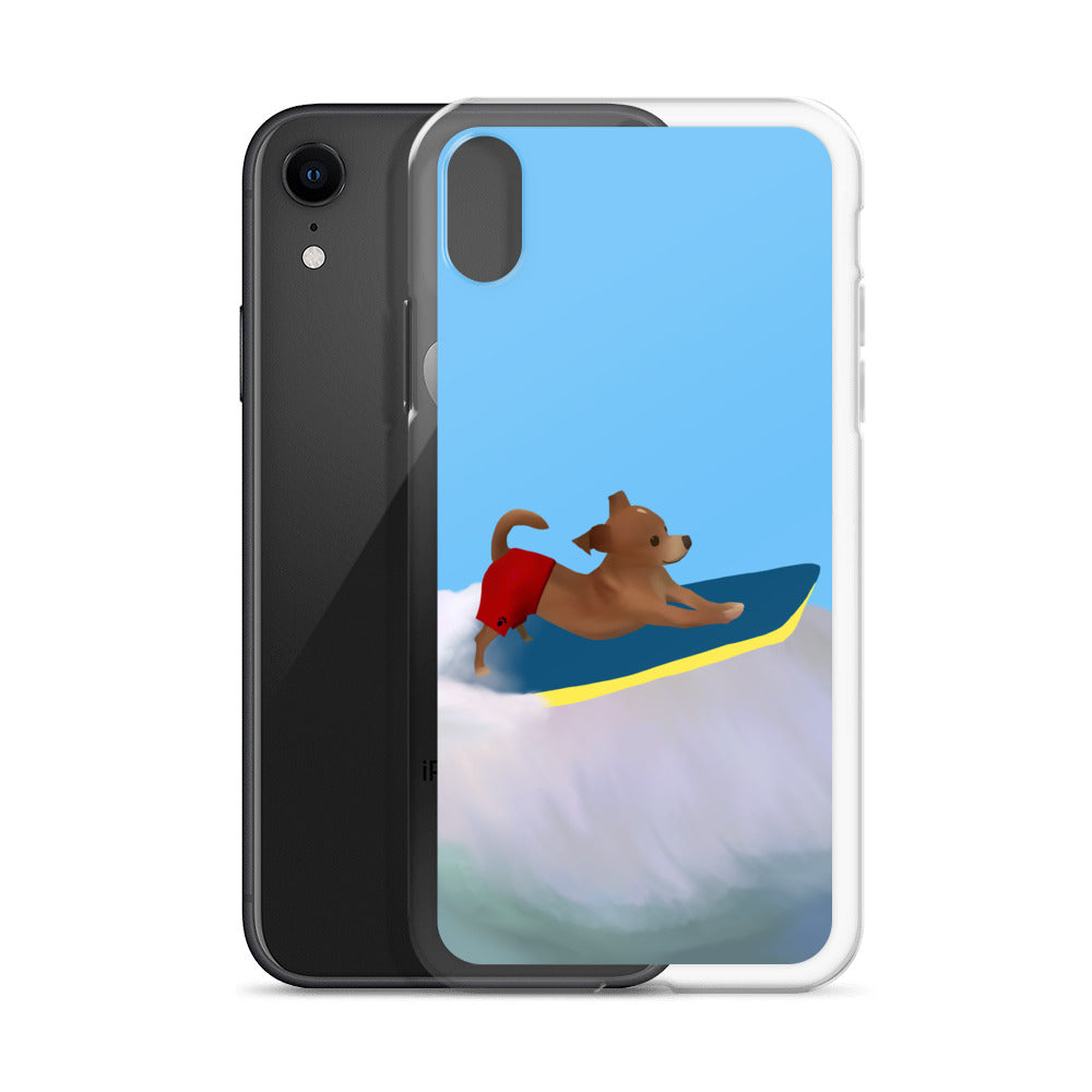 Surfin' Bean iPhone Case