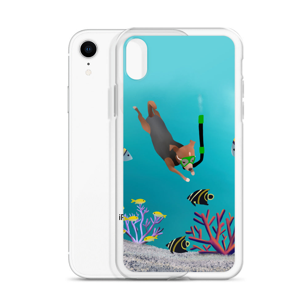 Scuba Bean iPhone Case