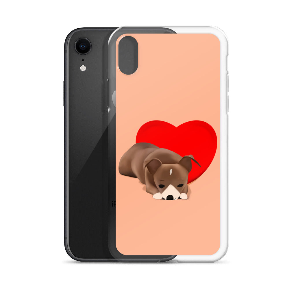 Sweet Heart Bean iPhone Case