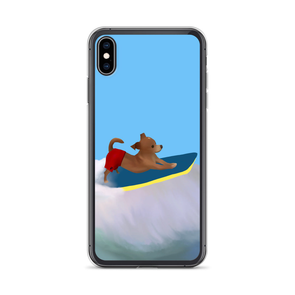 Surfin' Bean iPhone Case