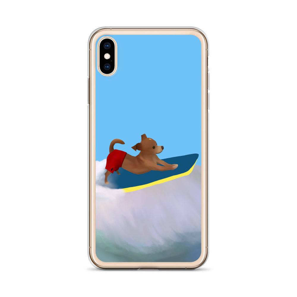 Surfin' Bean iPhone Case