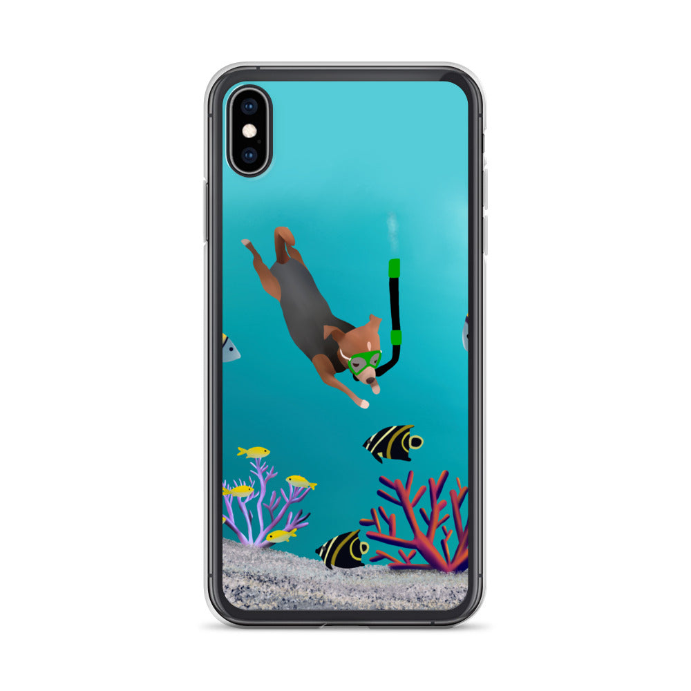 Scuba Bean iPhone Case