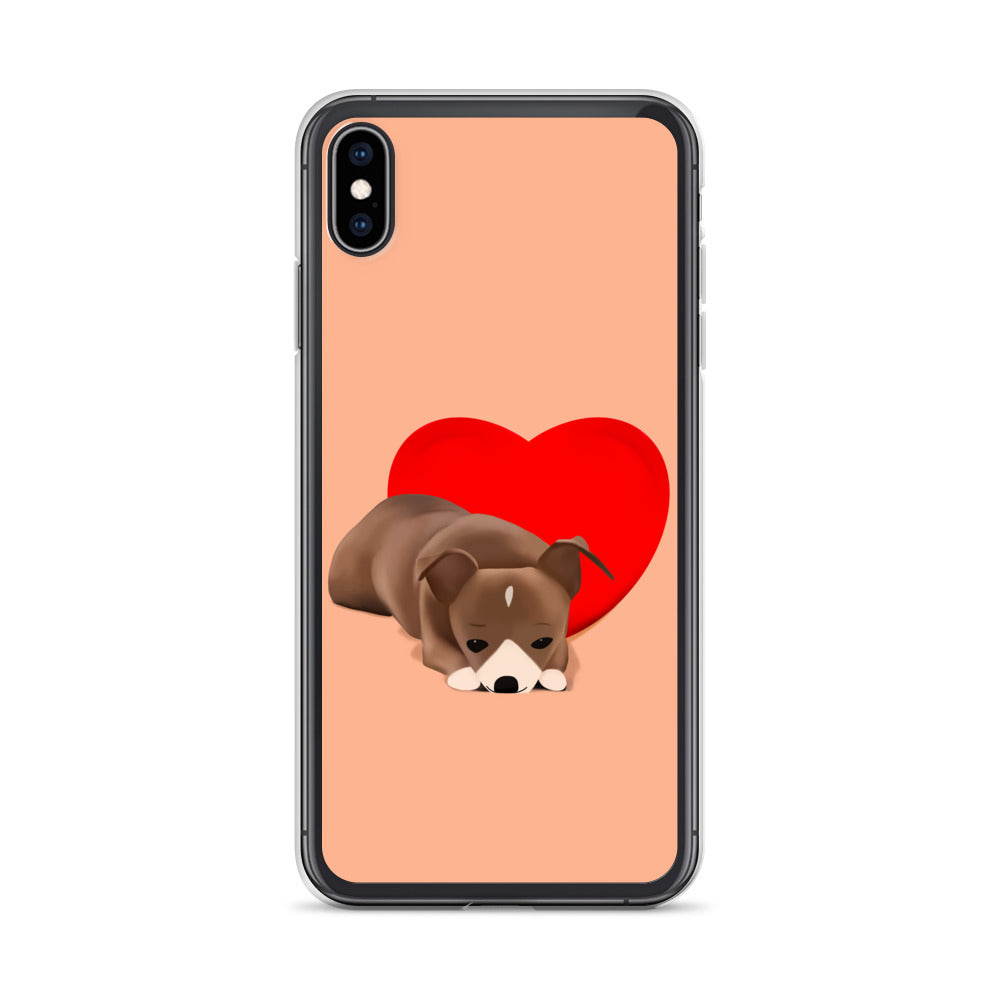 Sweet Heart Bean iPhone Case