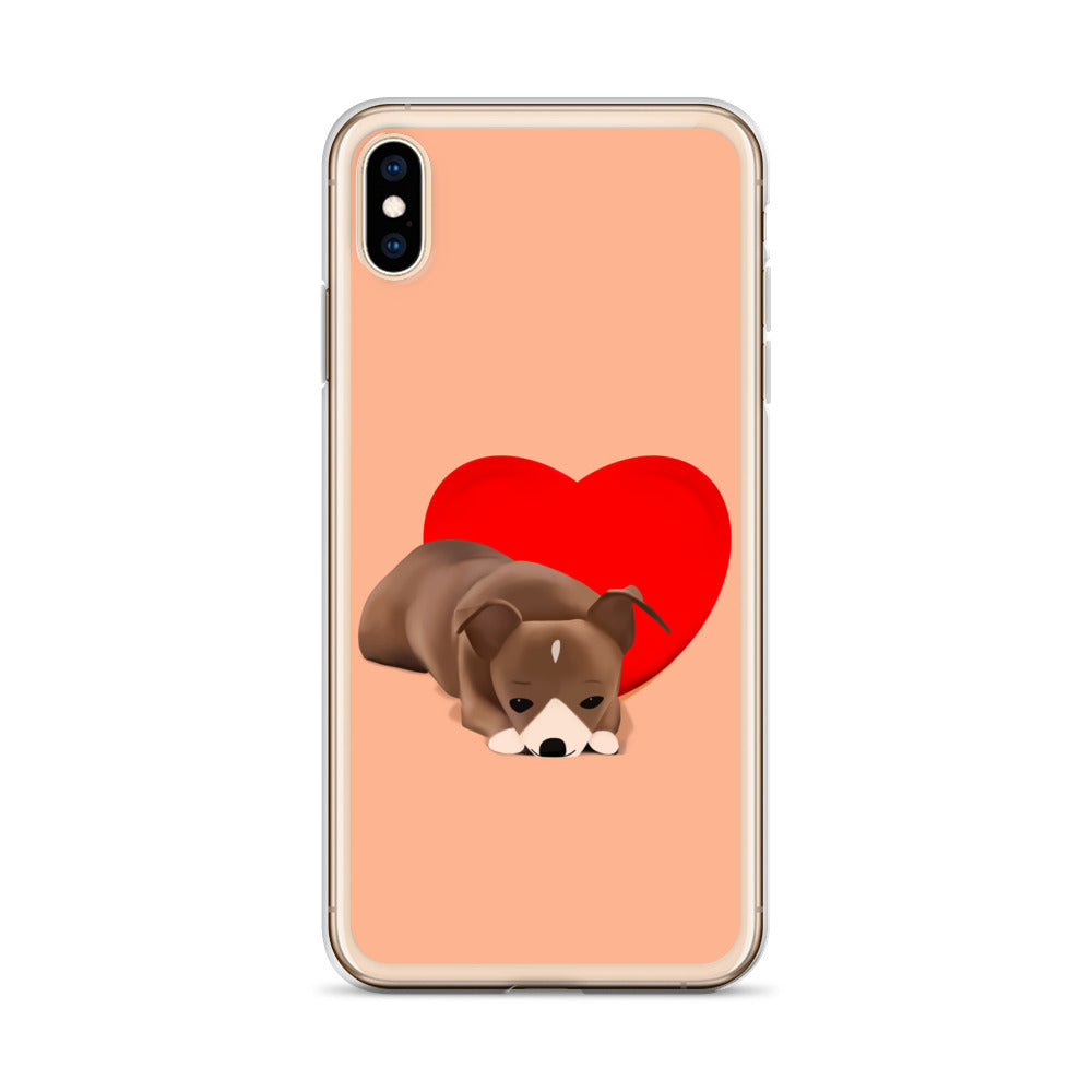 Sweet Heart Bean iPhone Case