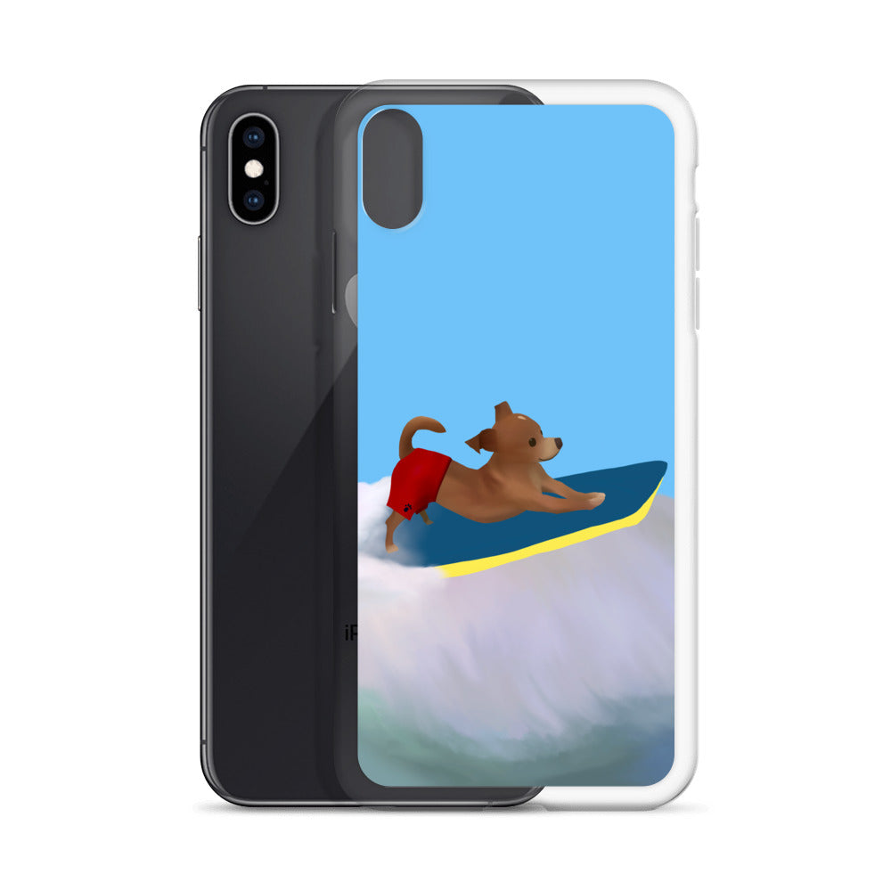 Surfin' Bean iPhone Case