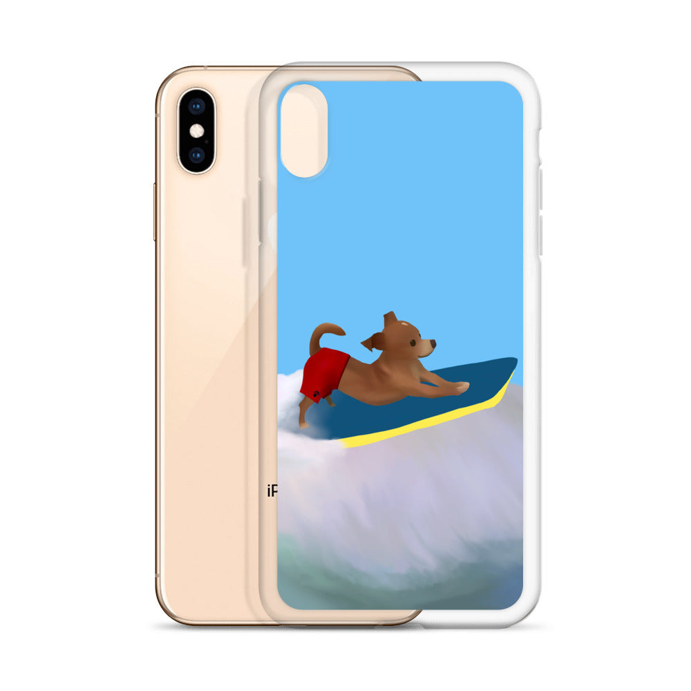 Surfin' Bean iPhone Case