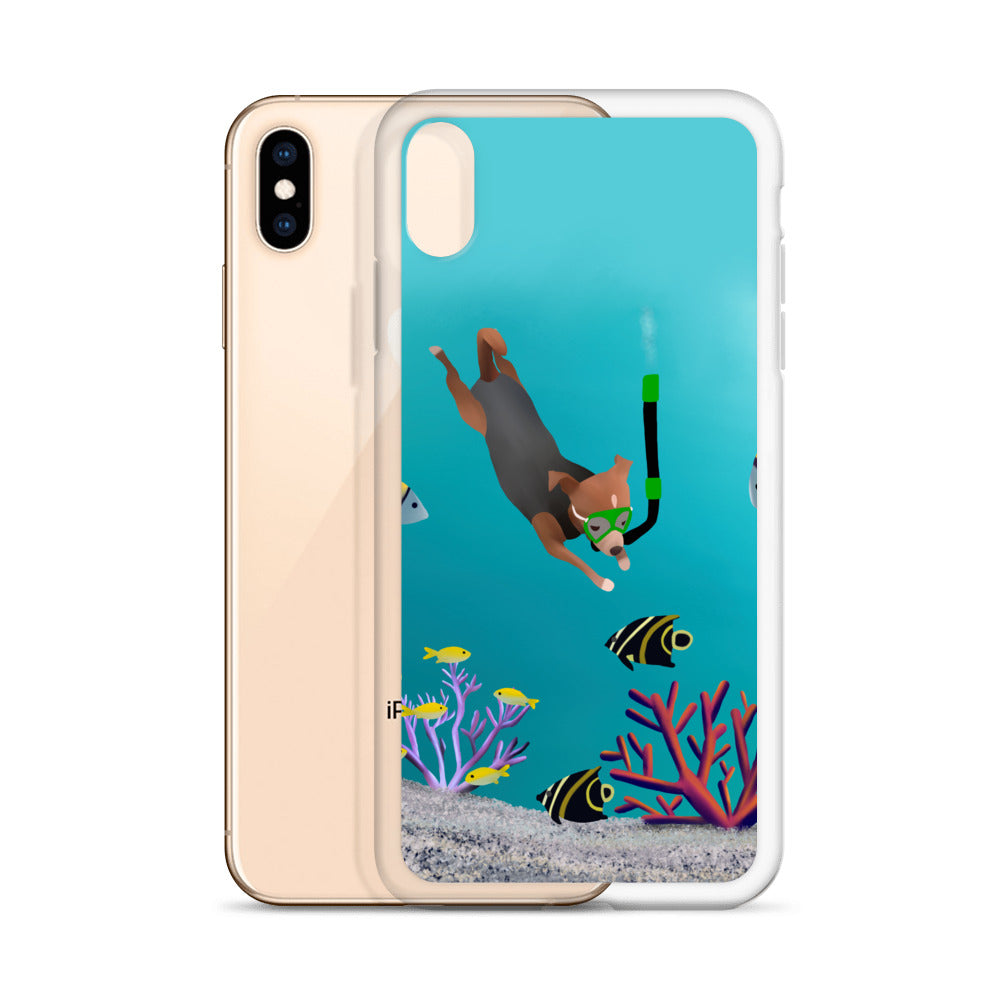 Scuba Bean iPhone Case