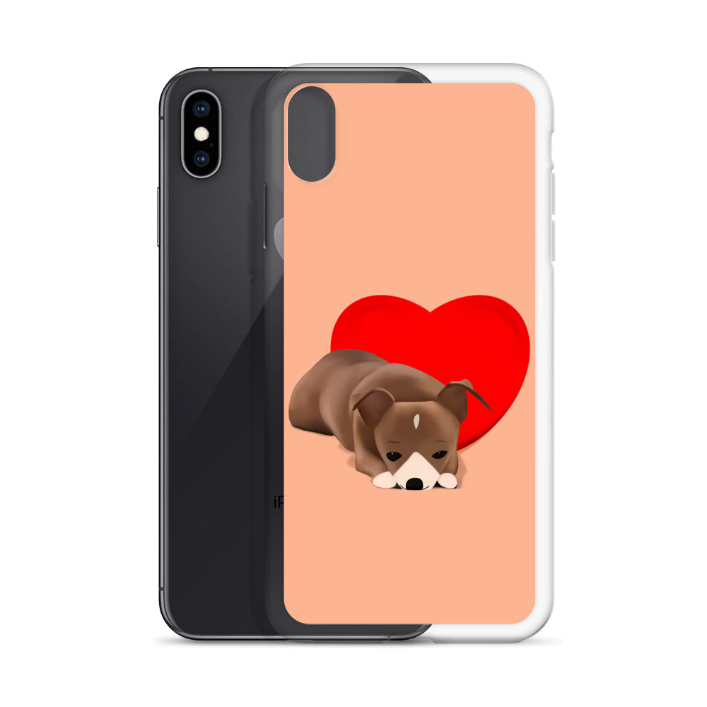 Sweet Heart Bean iPhone Case