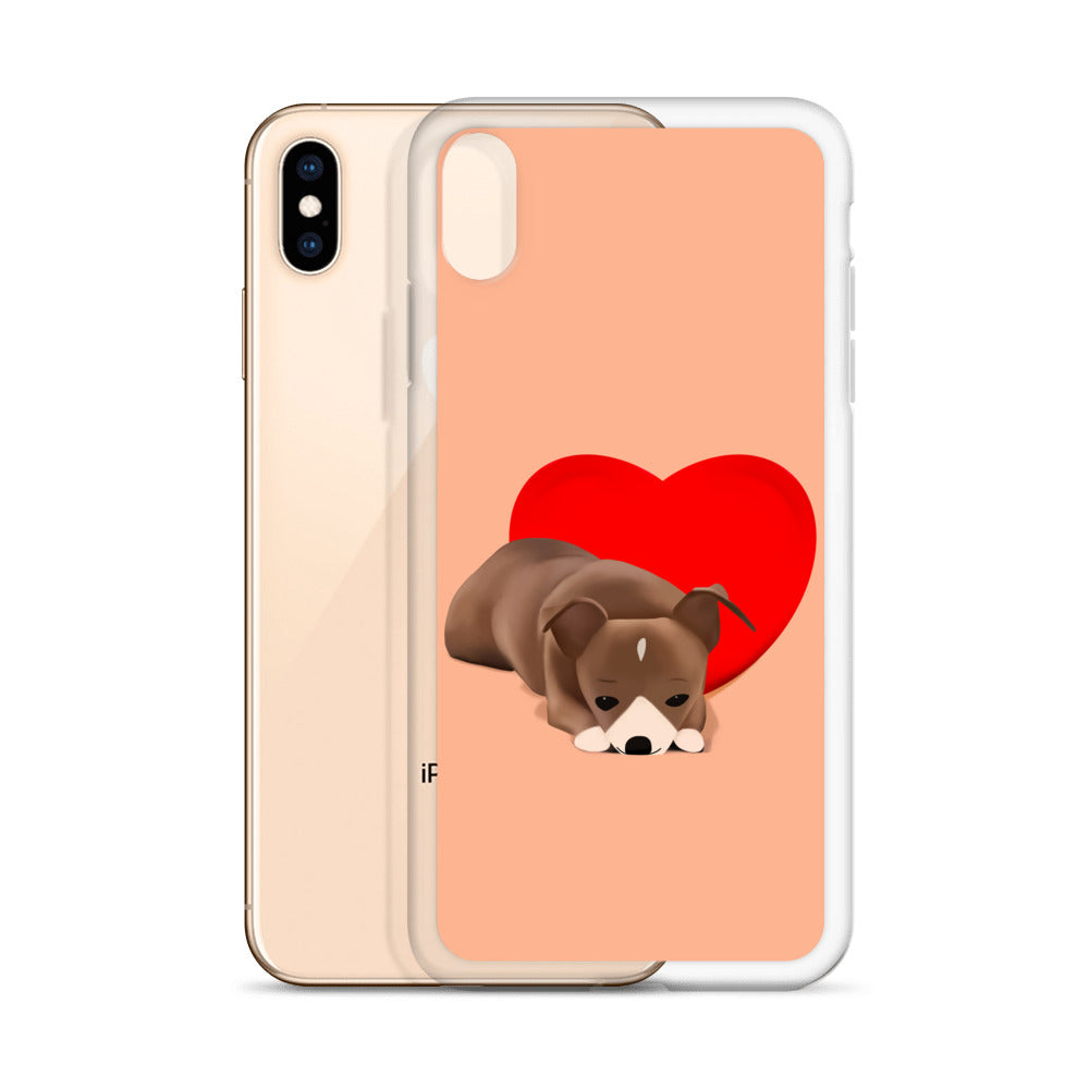 Sweet Heart Bean iPhone Case