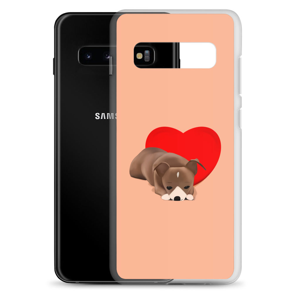 Sweet Heart Bean Samsung Case