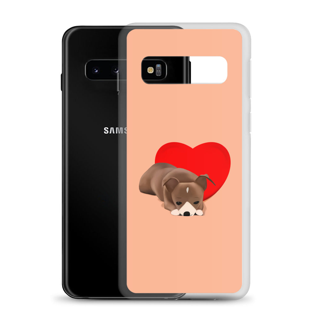 Sweet Heart Bean Samsung Case