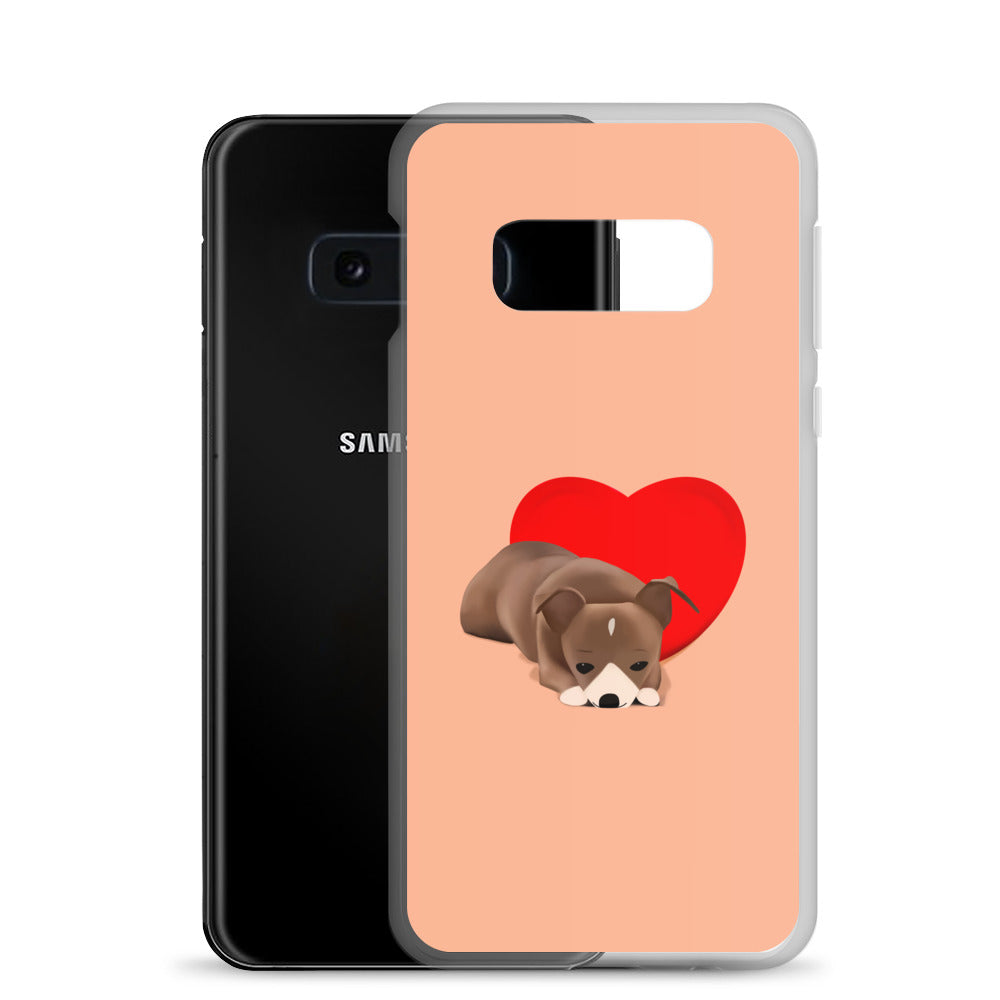 Sweet Heart Bean Samsung Case