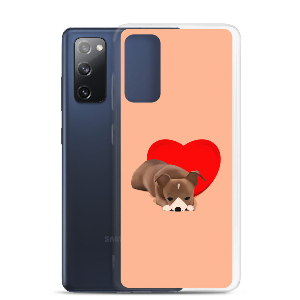 Sweet Heart Bean Samsung Case