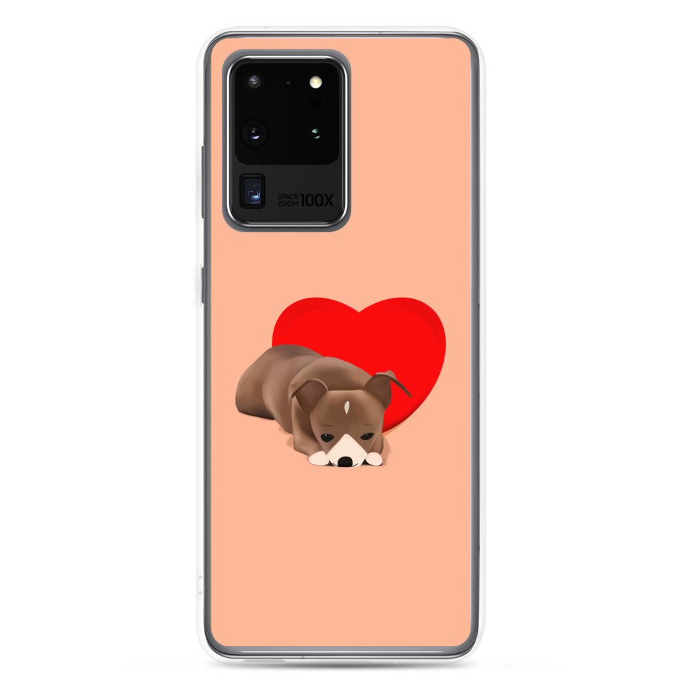 Sweet Heart Bean Samsung Case