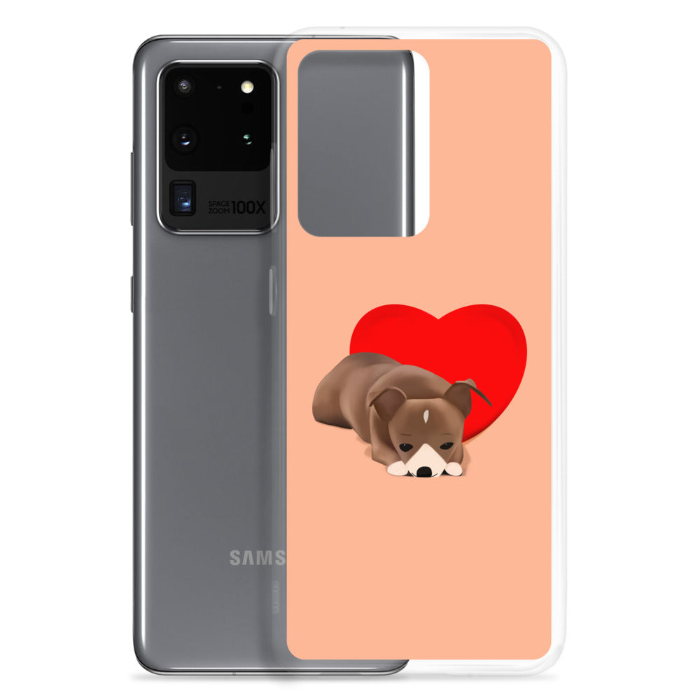 Sweet Heart Bean Samsung Case