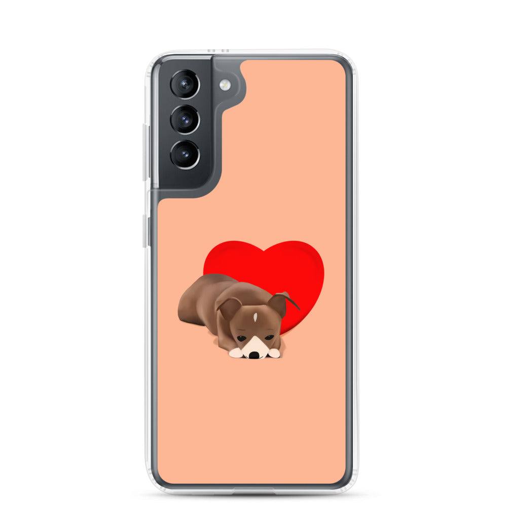 Sweet Heart Bean Samsung Case