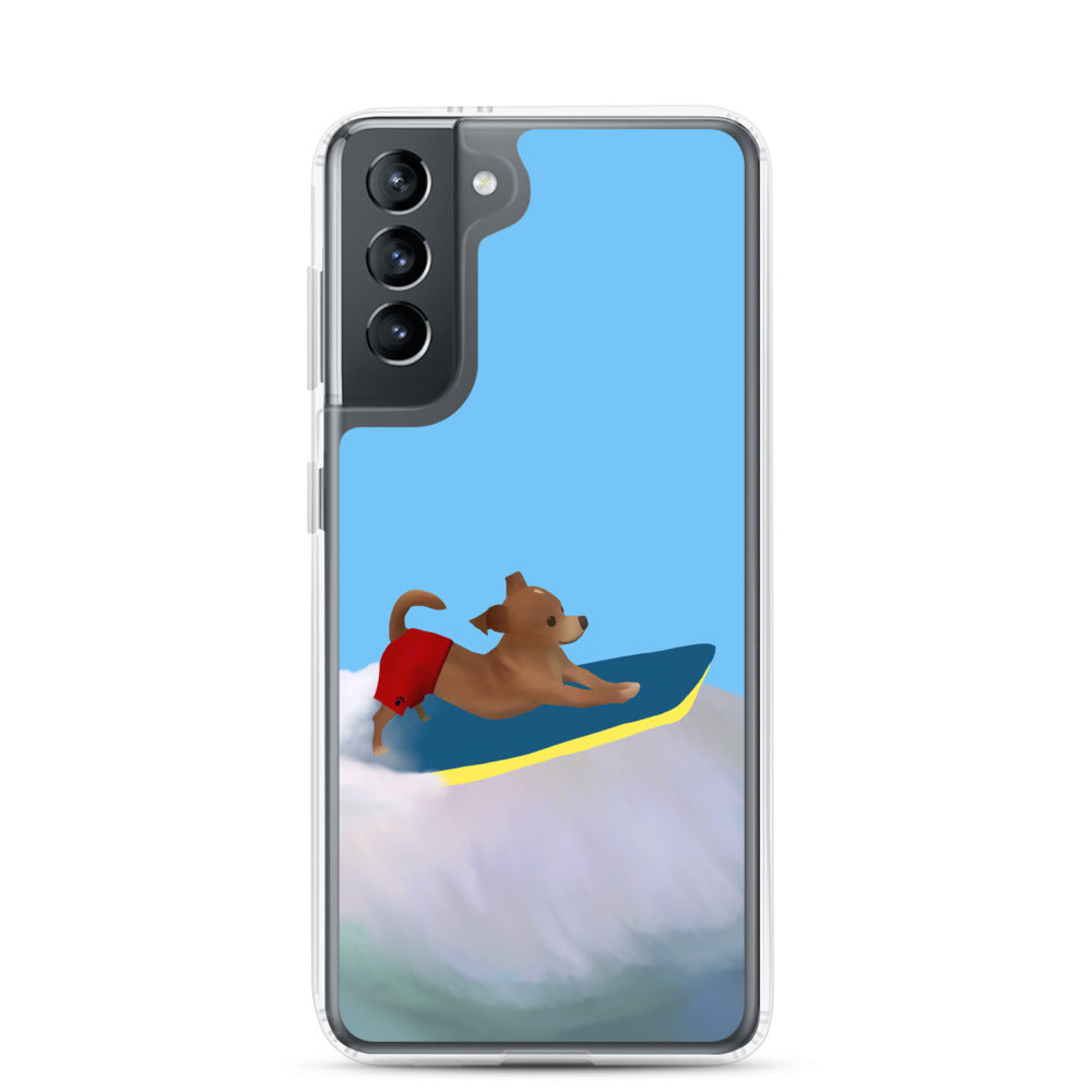 Surfing' Bean Samsung Case