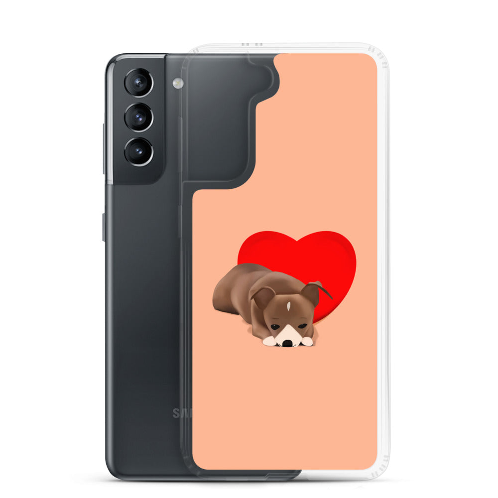 Sweet Heart Bean Samsung Case