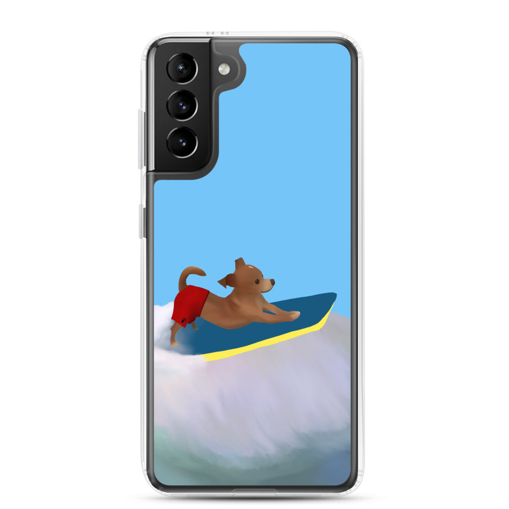 Surfing' Bean Samsung Case