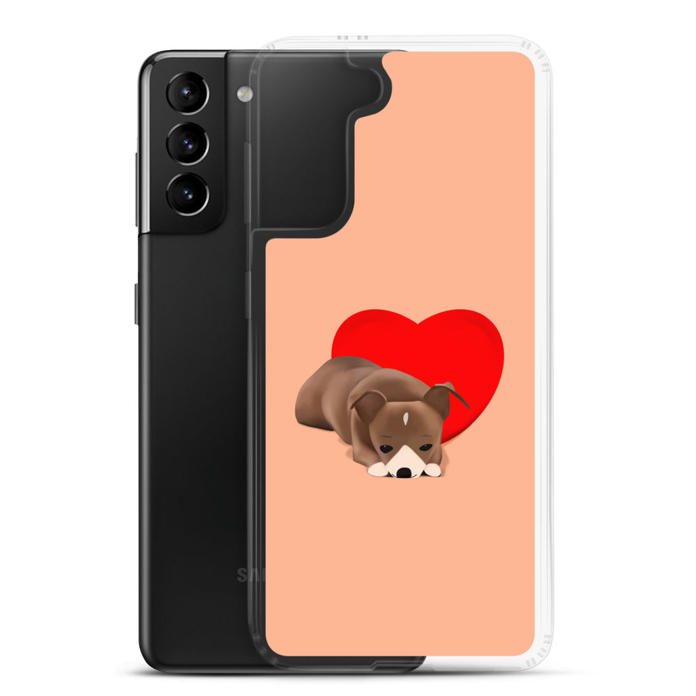 Sweet Heart Bean Samsung Case