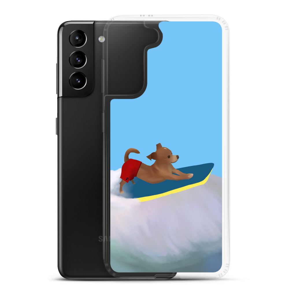 Surfing' Bean Samsung Case