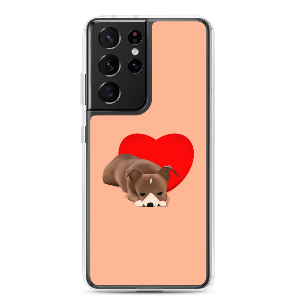 Sweet Heart Bean Samsung Case