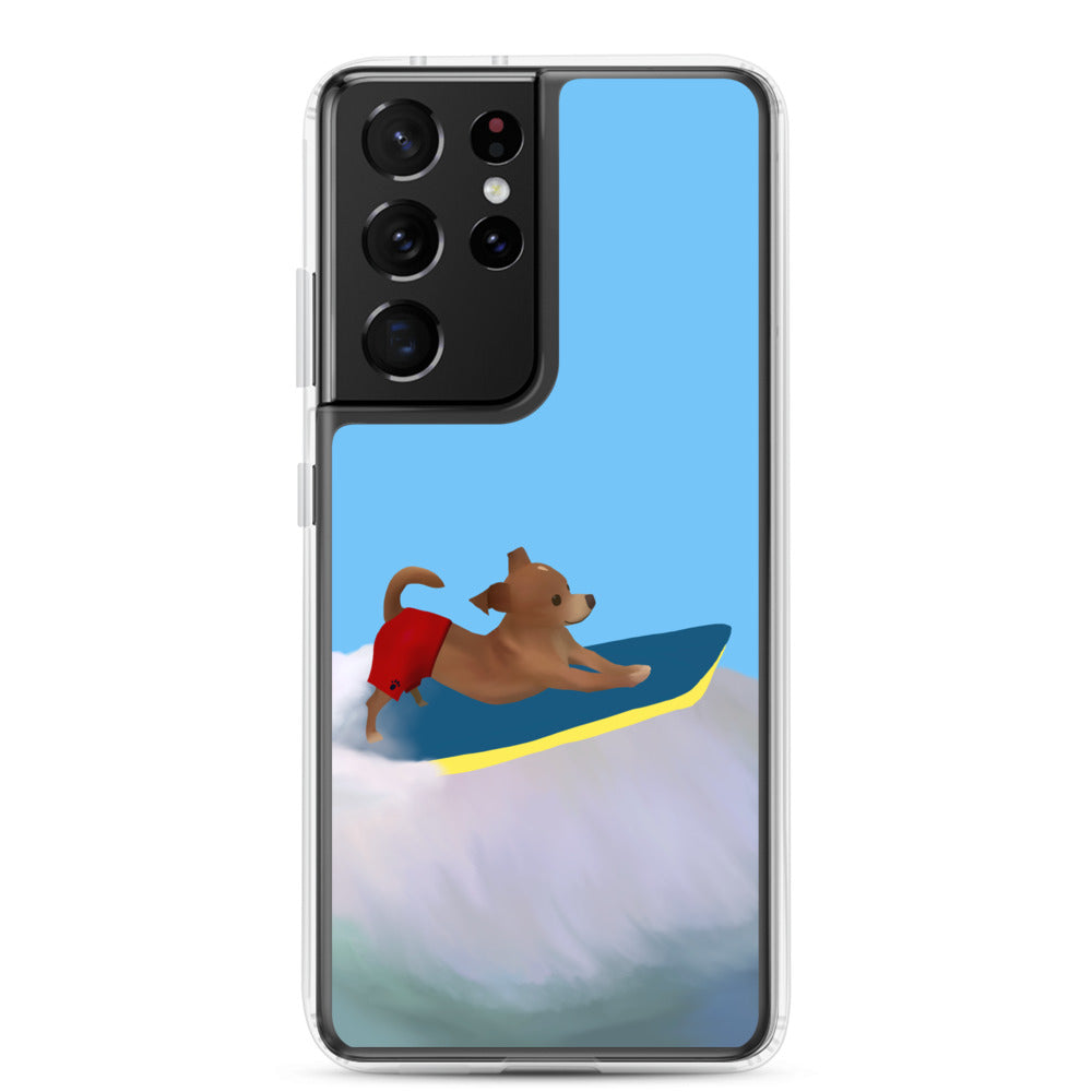 Surfing' Bean Samsung Case