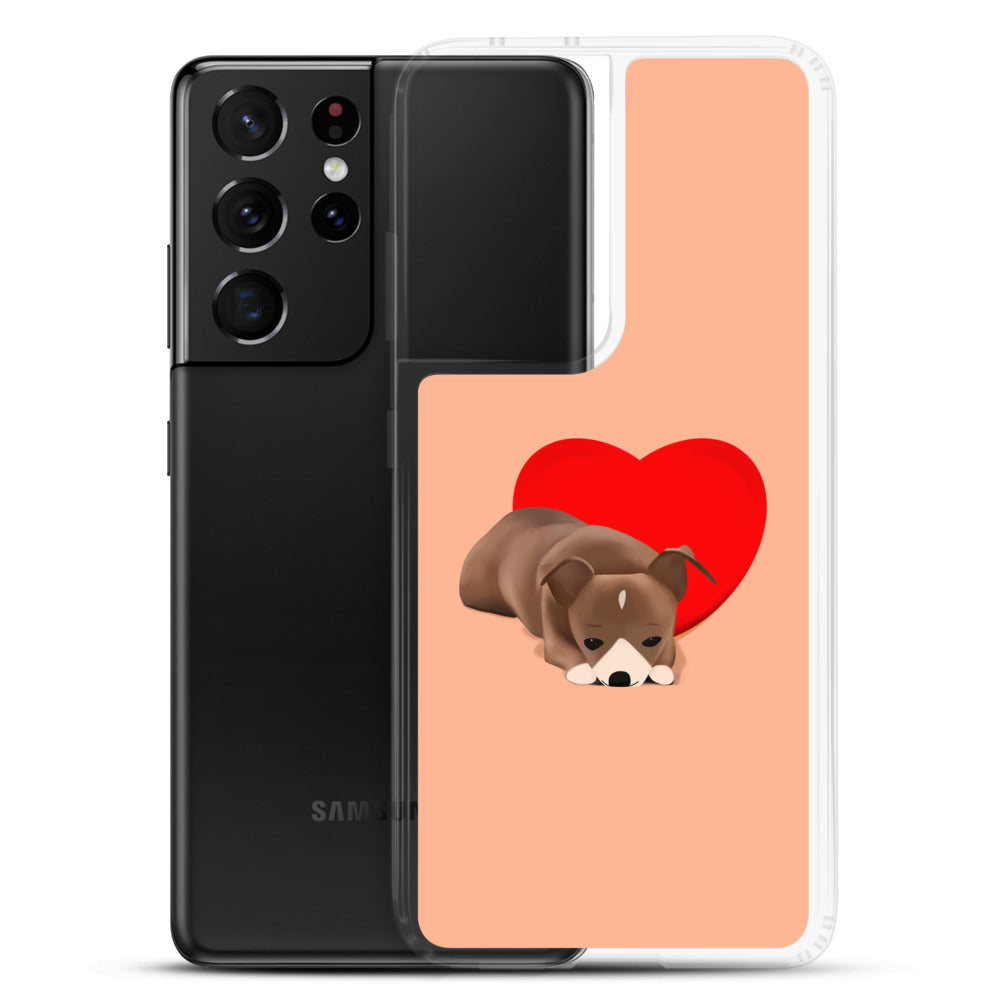 Sweet Heart Bean Samsung Case