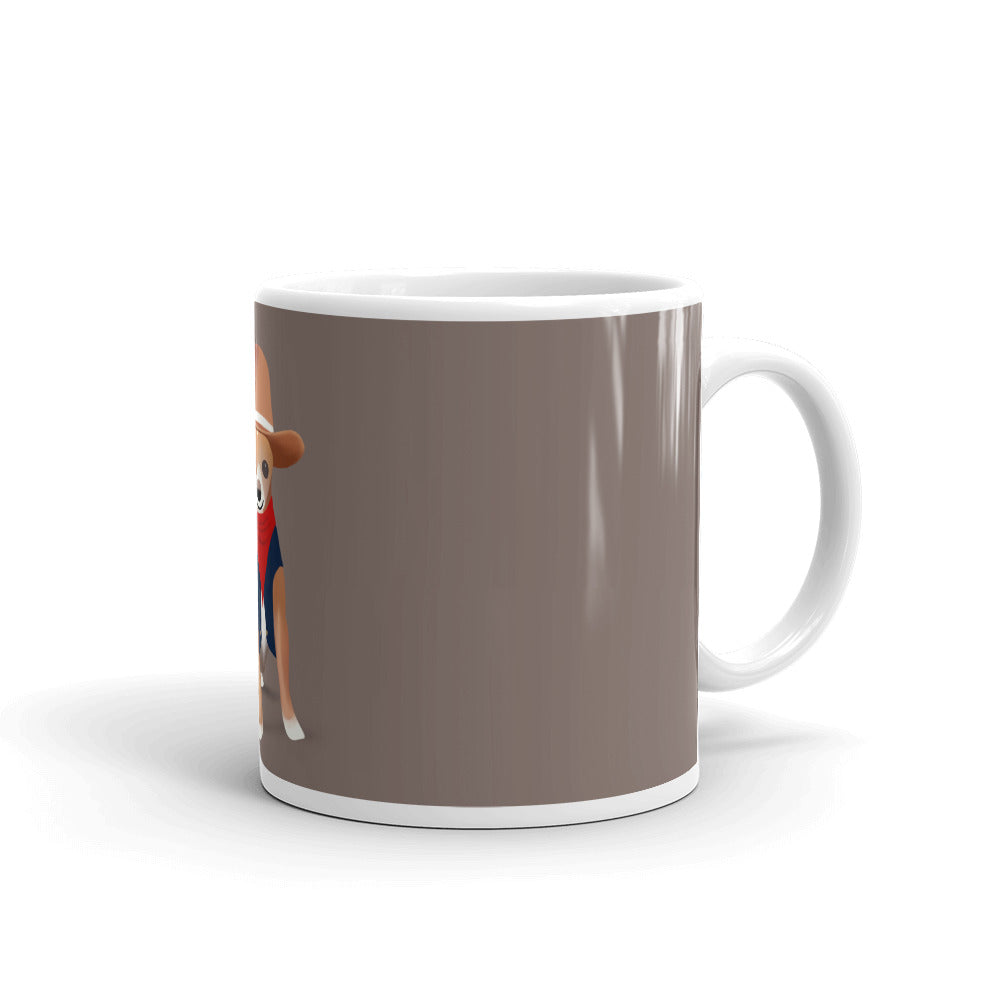 Cowboy Bean Glossy Mug (11 oz or 15 oz)