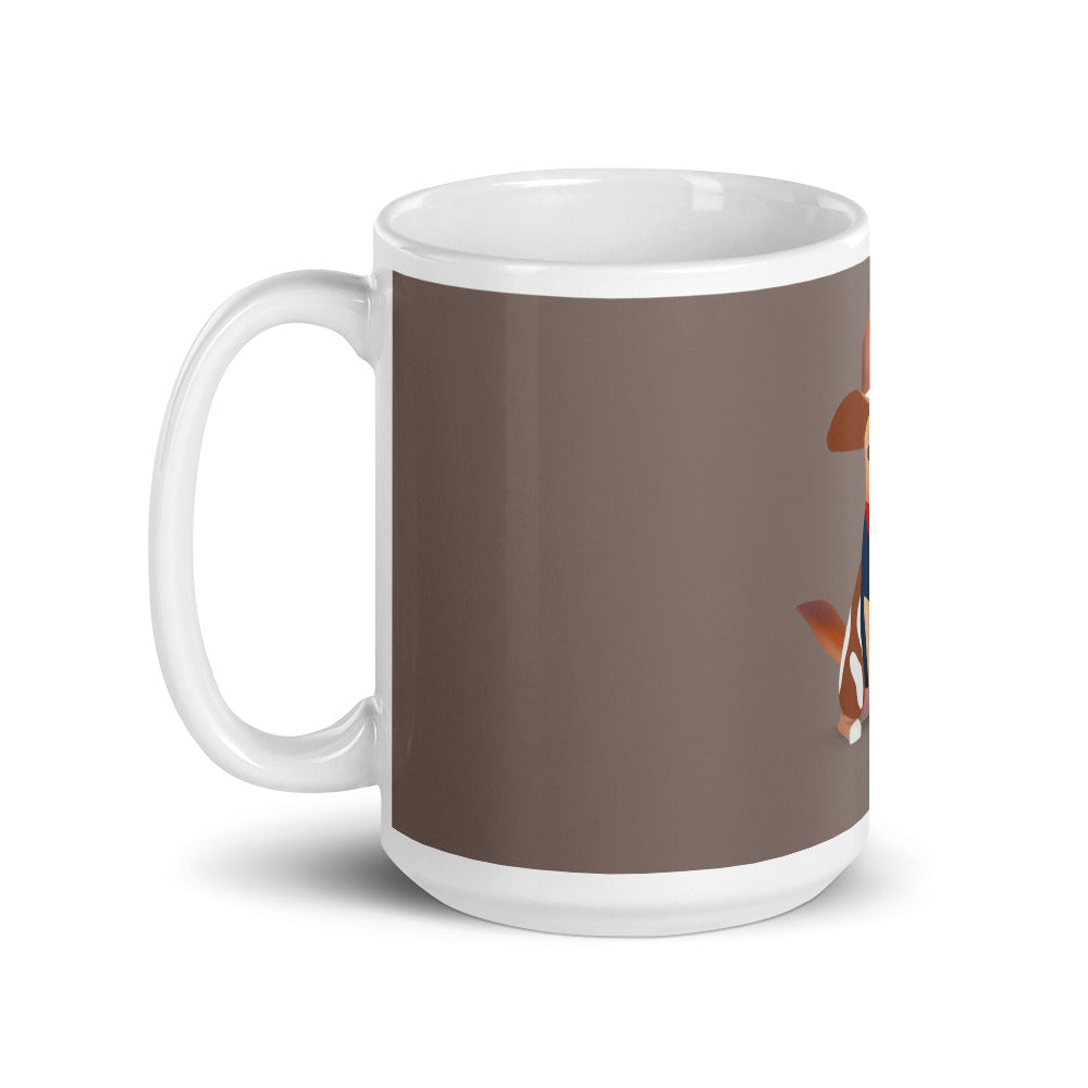 Cowboy Bean Glossy Mug (11 oz or 15 oz)