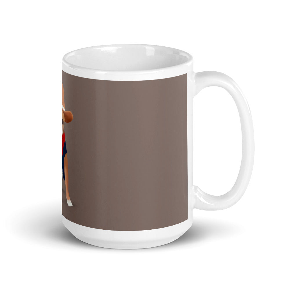 Cowboy Bean Glossy Mug (11 oz or 15 oz)